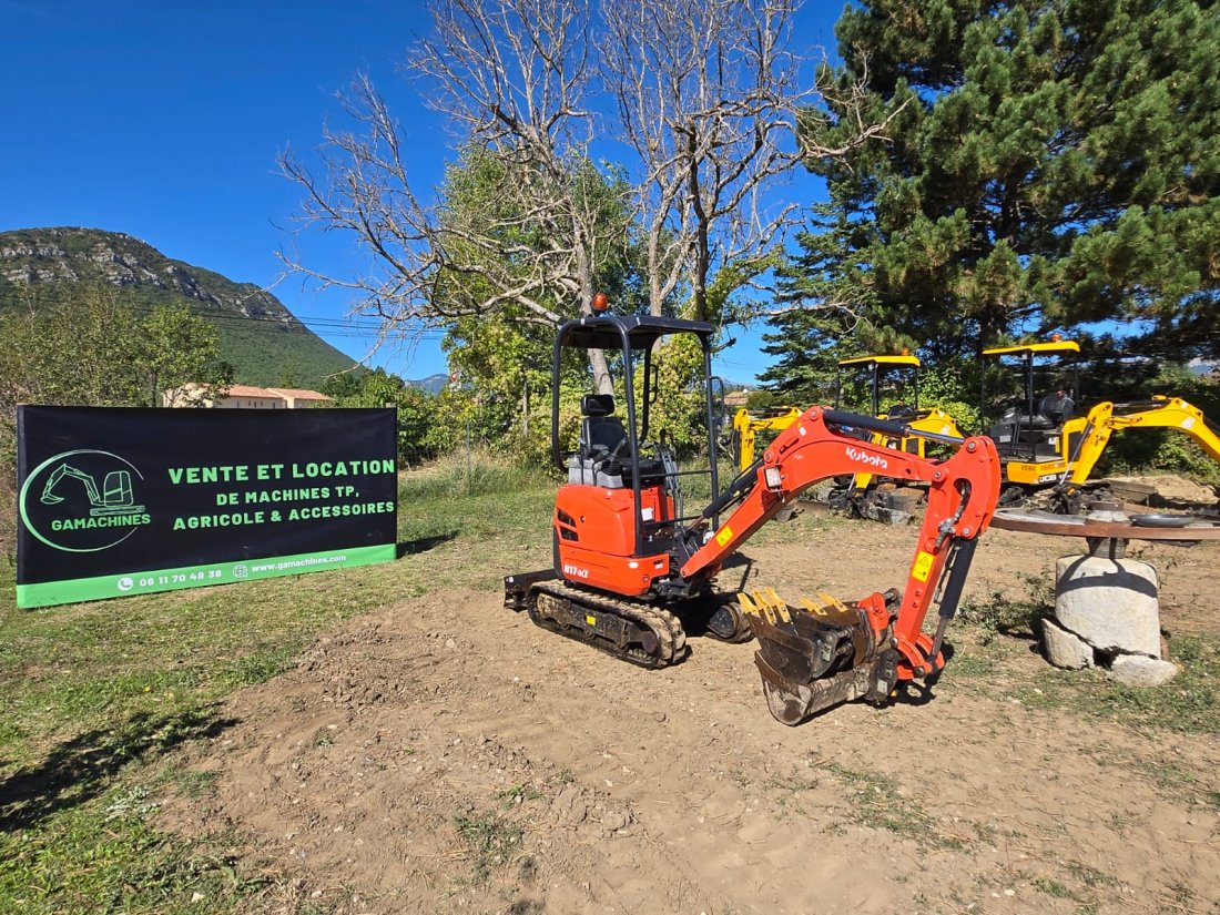 Kubota U17-3 alpha de 2022 avec 616 H 20 500 € N°134