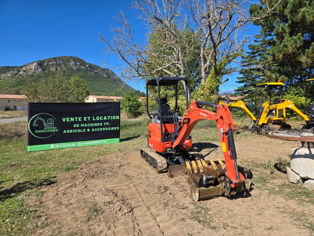 Kubota U17-3 alpha de 2022 avec 603H 20 500 € N°151