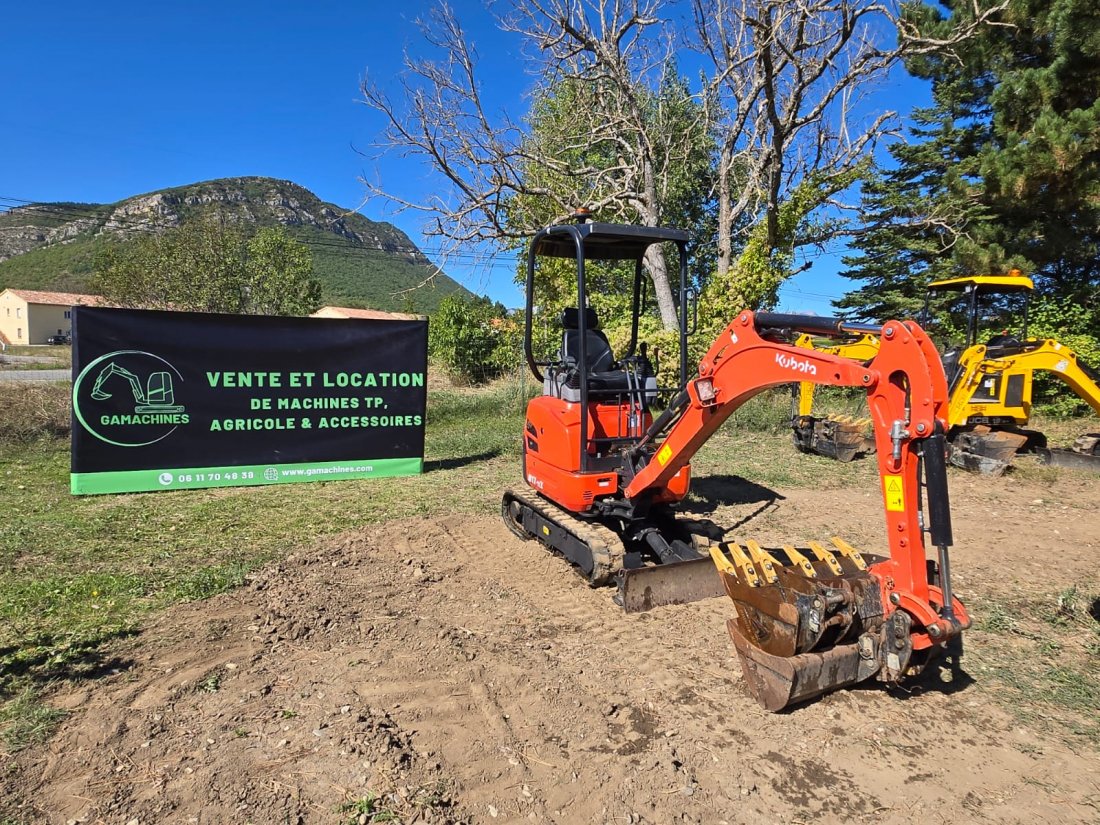 Kubota U17-3 alpha de 2022 avec 530H 20 500 € N°149