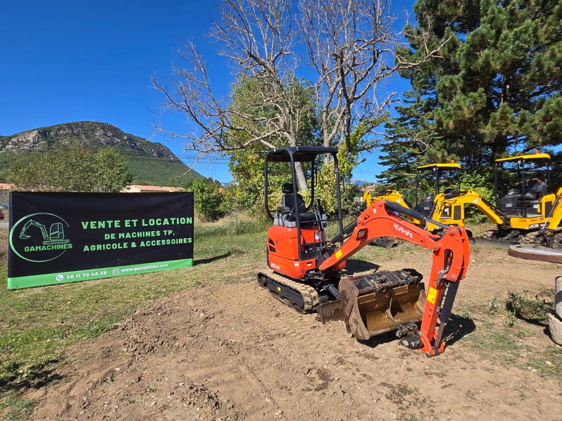 Kubota U17-3 alpha de 2022 avec 570H 20 500 € N°148