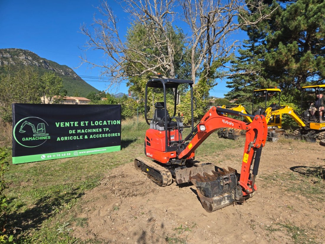 Kubota U17-3 alpha de 2022 avec 452H 20 500 € N°129