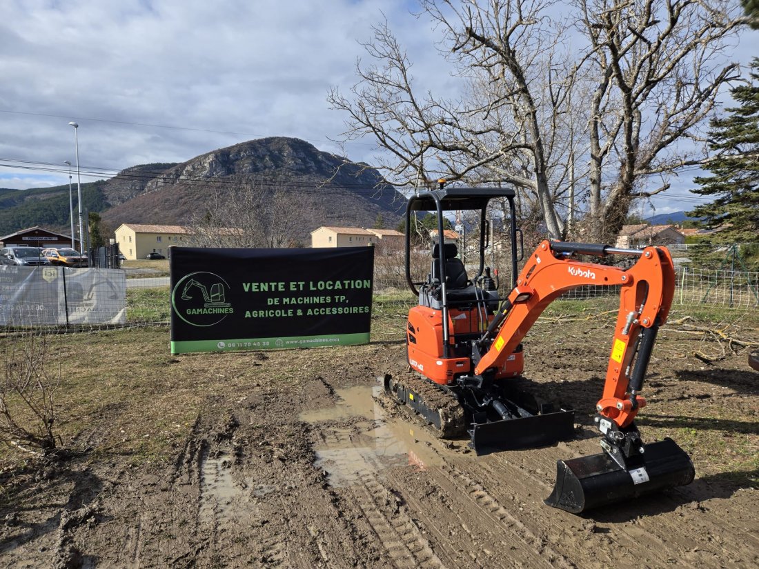 Kubota U17-3 alpha de 2024 avec 15H N°209