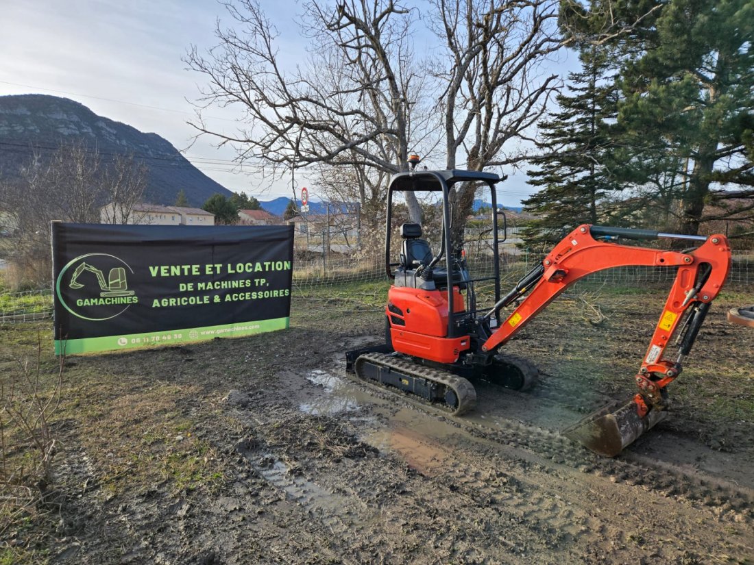 Kubota U17-3 alpha de 2022 avec 838H N°192