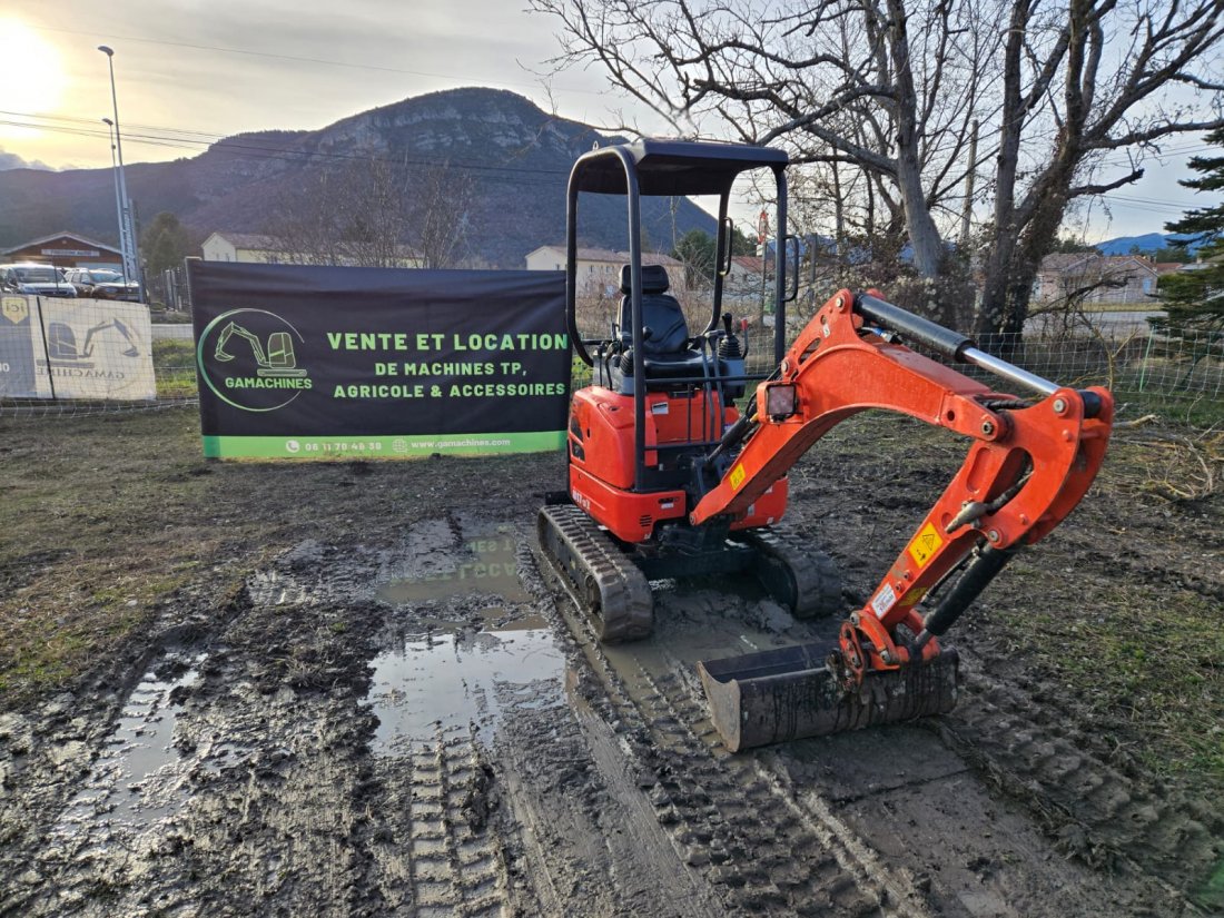 Kubota U17-3 alpha de 2022 avec 821H N°193